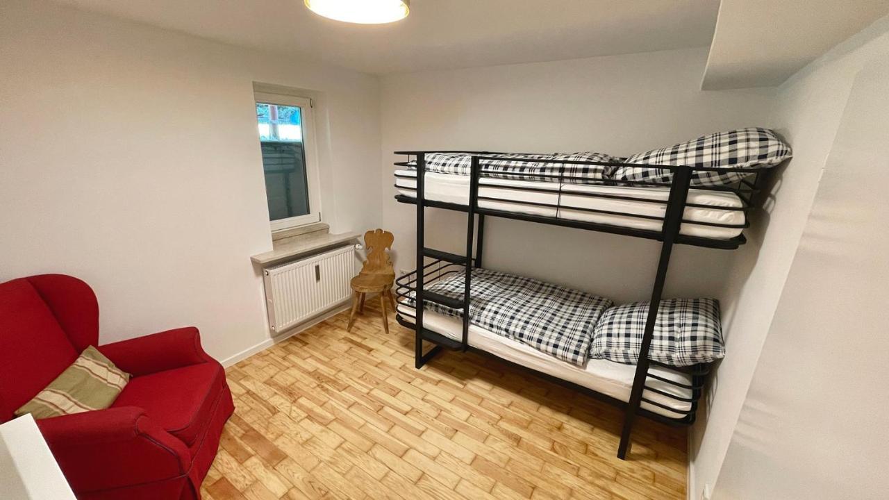 Large Holiday Apartment With Sauna, Terrace, Garden And Open Fireplace Lenggries Extérieur photo