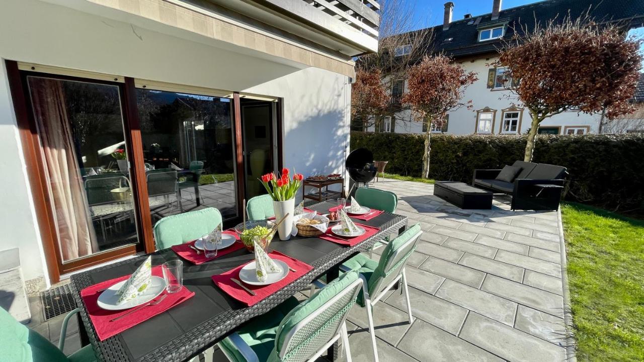 Large Holiday Apartment With Sauna, Terrace, Garden And Open Fireplace Lenggries Extérieur photo